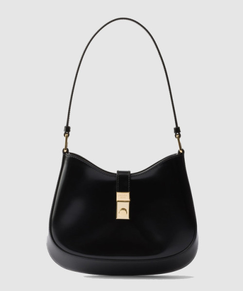 클레오 브러쉬드 가죽 숄더백 1BC169