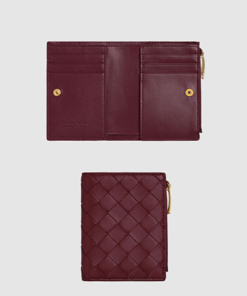 스몰 인트레치아토 폴더형 지갑 742330