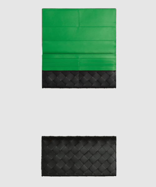 동전 지갑을 갖춘 인트레치아토 장지갑 749438