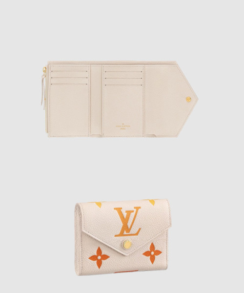 빅토린 월렛 레더 모노그램 엠보싱 동전 카드슬롯 M82202