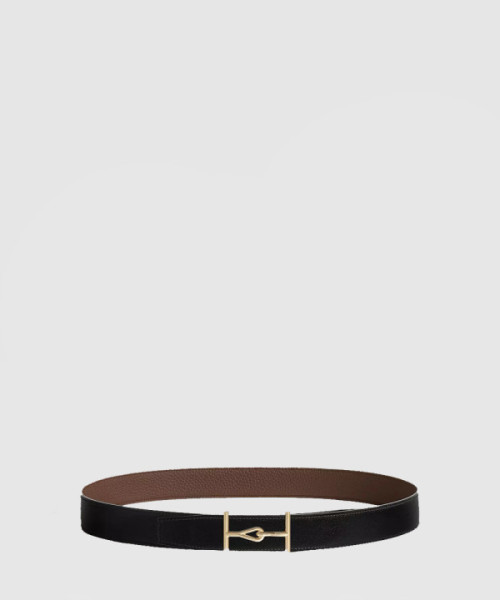 Jumbo 벨트 버클 리버서블 가죽 스트랩