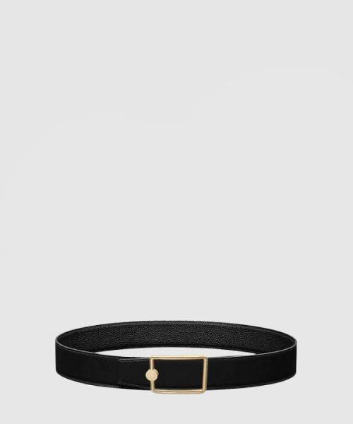 버클 양면 가죽 벨트