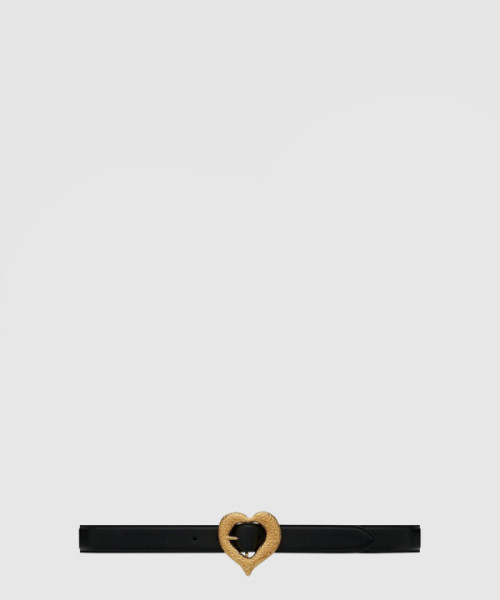 양가죽 하트 벨트 650322